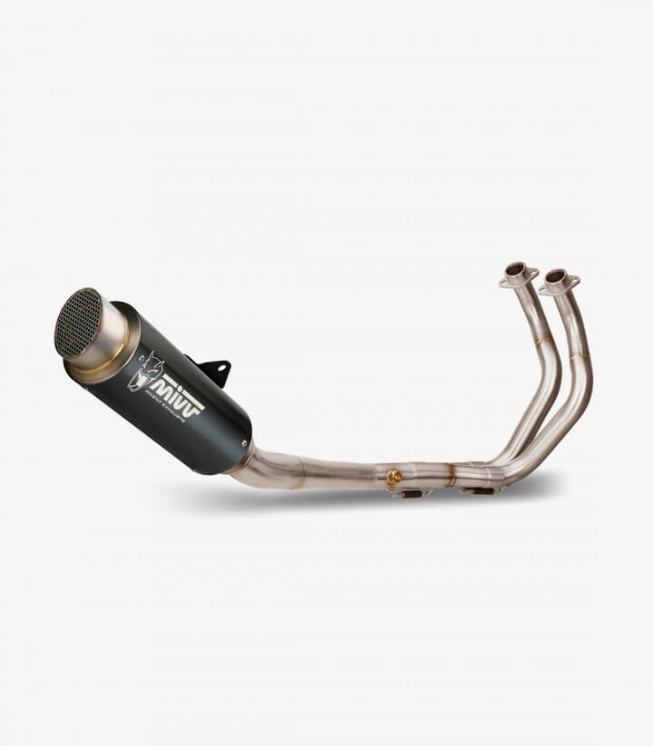 MIVV GP PRO Auspuff Schwarz für Yamaha MT-07 (14-24) Y.045.LXBP