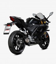 MIVV GP PRO Exhaust Black for Yamaha MT 125, YZF R125 (19-24) Y.067.LXBP