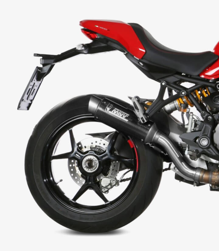 Escape MIVV GP PRO Carbono para Ducati Monster 821 / 1200 / S (17-21) D.041.L2P