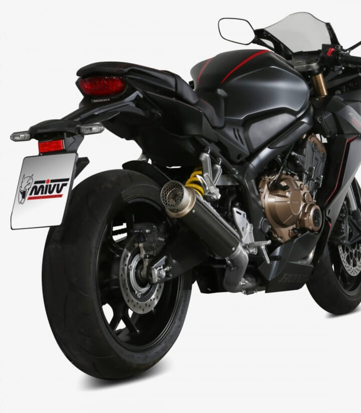 MIVV GP PRO Auspuff Carbon für Honda CB650R (19-23), CBR650R (19-23) H.072.L2P