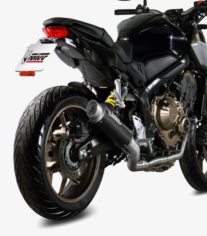 MIVV GP PRO Auspuff Carbon für Honda CB650R (19-23), CBR650R (19-23) H.072.L2P