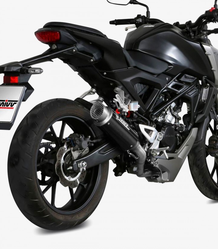 Escape MIVV GP PRO Carbono para Honda CB 125 R (18-20) H.074.L2P