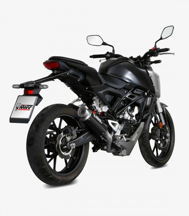 MIVV GP PRO Exhaust Carbon for Honda CB 125 R (18-20) H.074.L2P