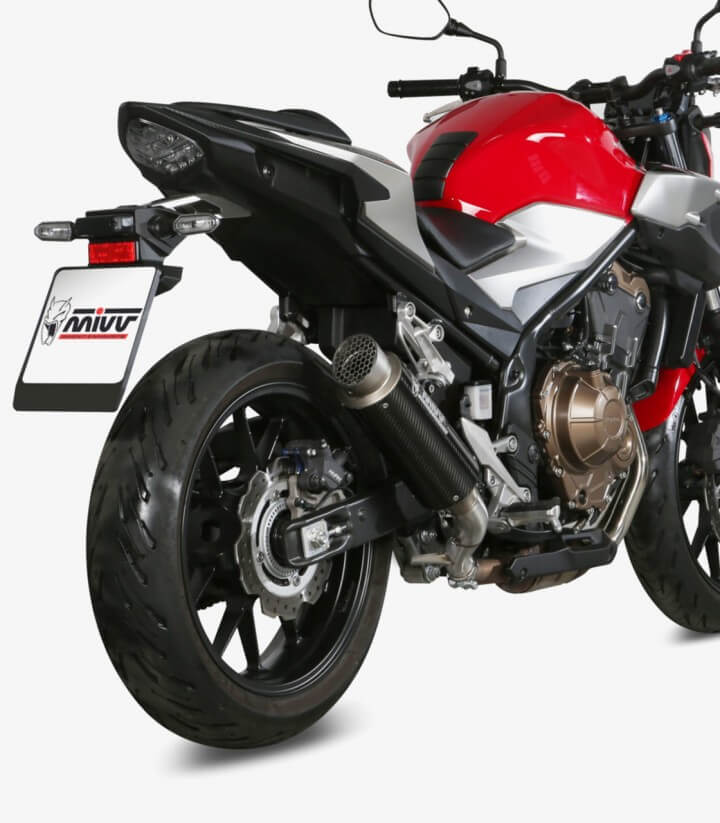 MIVV GP PRO Auspuff Carbon für Honda CB 500 F (19-25) / X (19-21) H.075.L2P