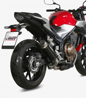 MIVV GP PRO Exhaust Carbon for Honda CB 500 F / X (19-25) H.075.L2P
