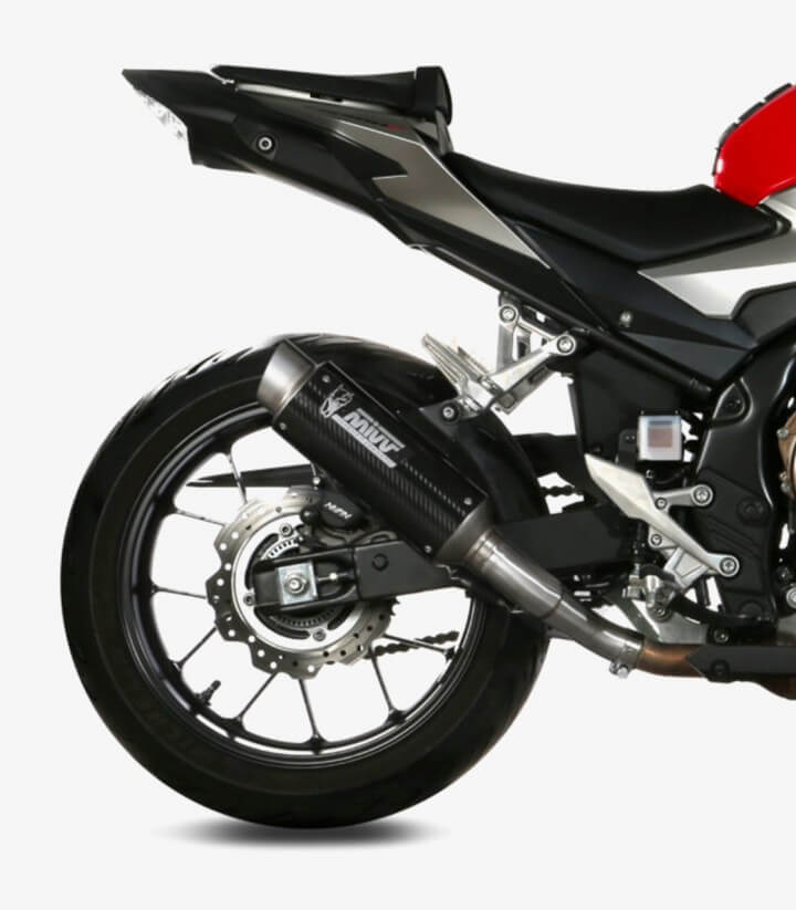MIVV GP PRO Auspuff Carbon für Honda CB 500 F (19-25) / X (19-21) H.075.L2P