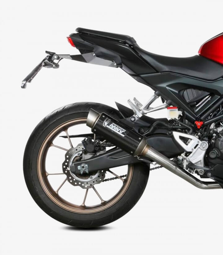 MIVV GP PRO Auspuff Carbon für Honda CB125R (21-24) H.077.L2P