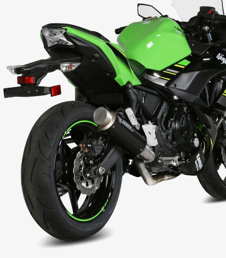 MIVV GP PRO Auspuff Carbon für Kawasaki Ninja 650, Vulcan S, Z 650 (17-23) K.044.L2P