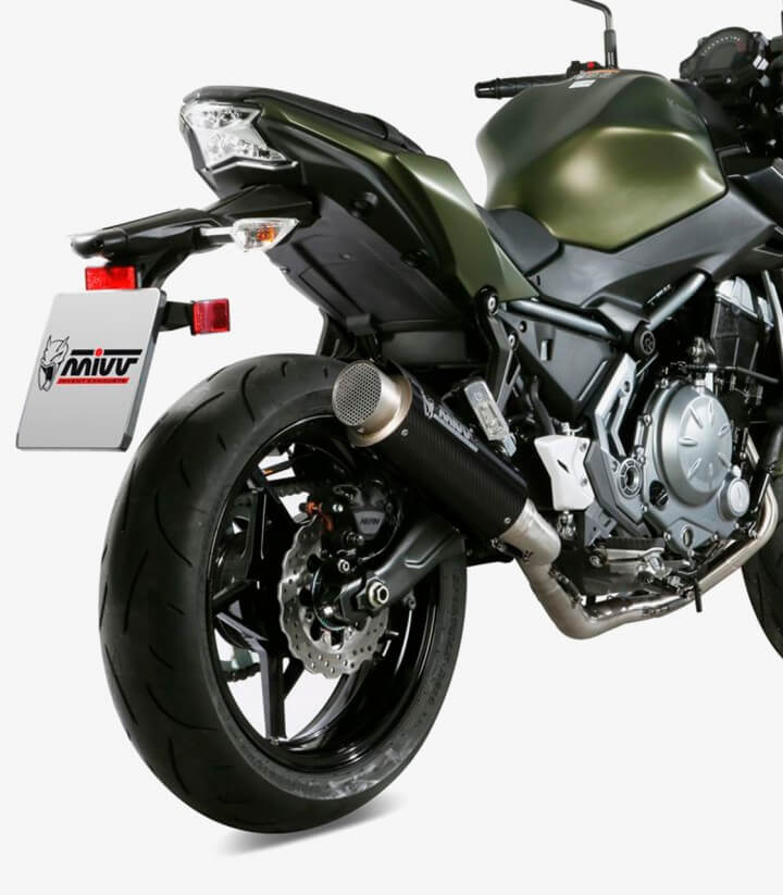 Escape MIVV GP PRO Carbono para Kawasaki Z 650 / Ninja 650 / Vulcan S (17-23) K.044.L2P