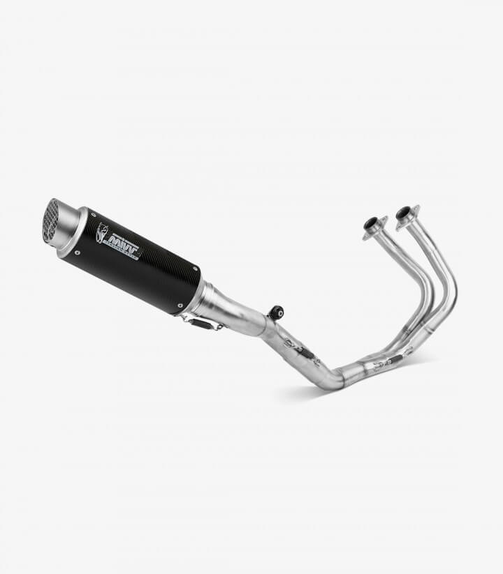 MIVV GP PRO Exhaust Carbon for Kawasaki Z 650 / Ninja 650 / Vulcan S (17–23) K.044.L2P