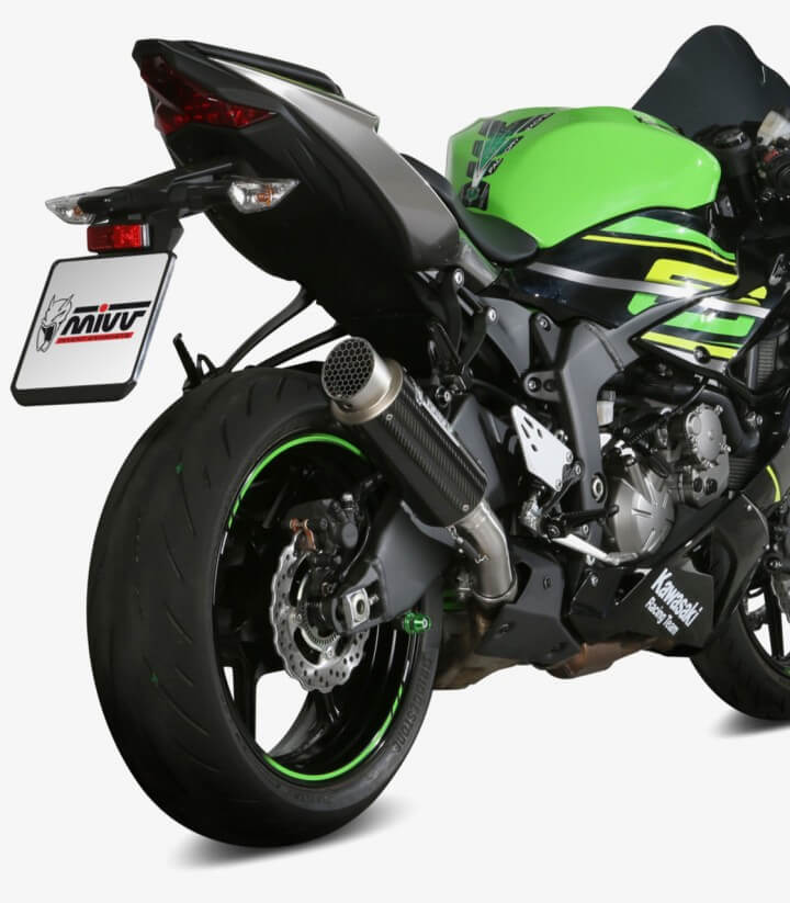 MIVV GP PRO Auspuff Carbon für Kawasaki Ninja ZX-6R/RR (19-20) K.050.L2P