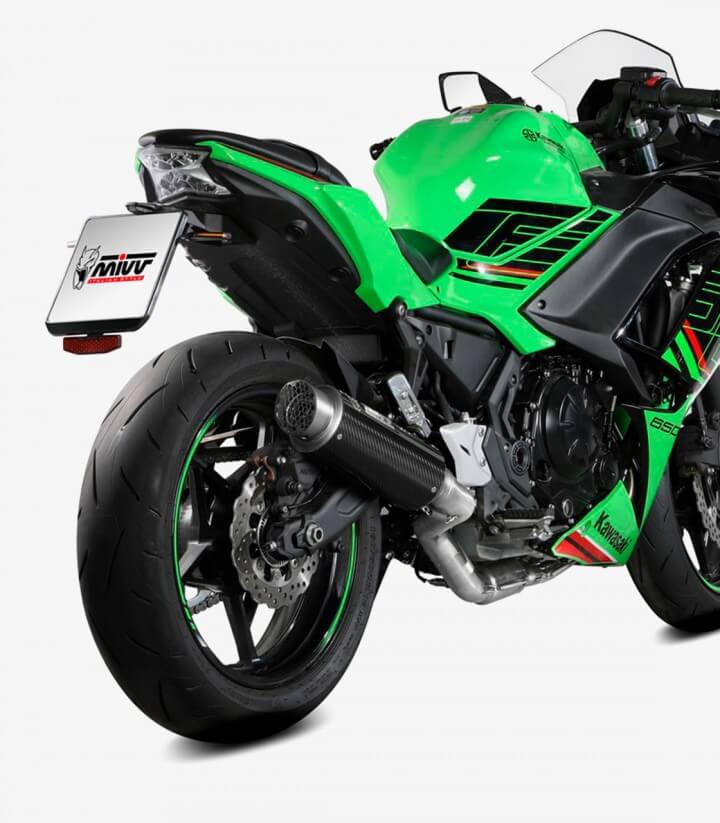 MIVV GP PRO Auspuff Carbon für Kawasaki Ninja 650 (24-26), Vulcan S (24-25), Z 650 (24-26) K.058.L2P