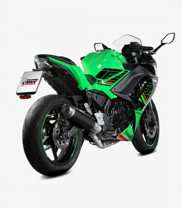 MIVV GP PRO Auspuff Carbon für Kawasaki Ninja 650 (24-26), Vulcan S (24-25), Z 650 (24-26) K.058.L2P