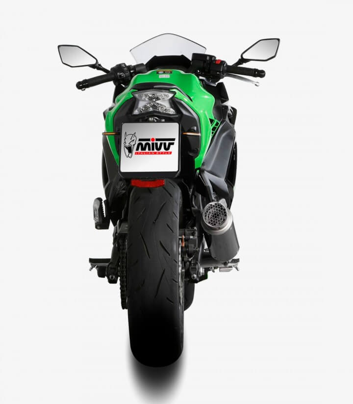 MIVV GP PRO Auspuff Carbon für Kawasaki Ninja 650 (24-26), Vulcan S (24-25), Z 650 (24-26) K.058.L2P