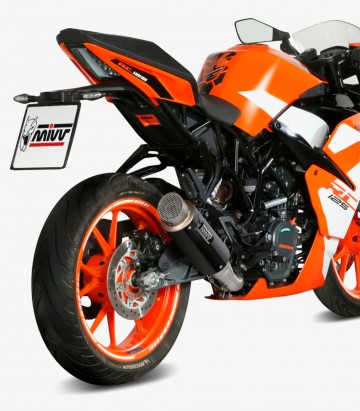 MIVV GP PRO Auspuff Carbon für KTM 125/390 Duke (17-20), RC 125/390 (17-21) KT.019.L2P
