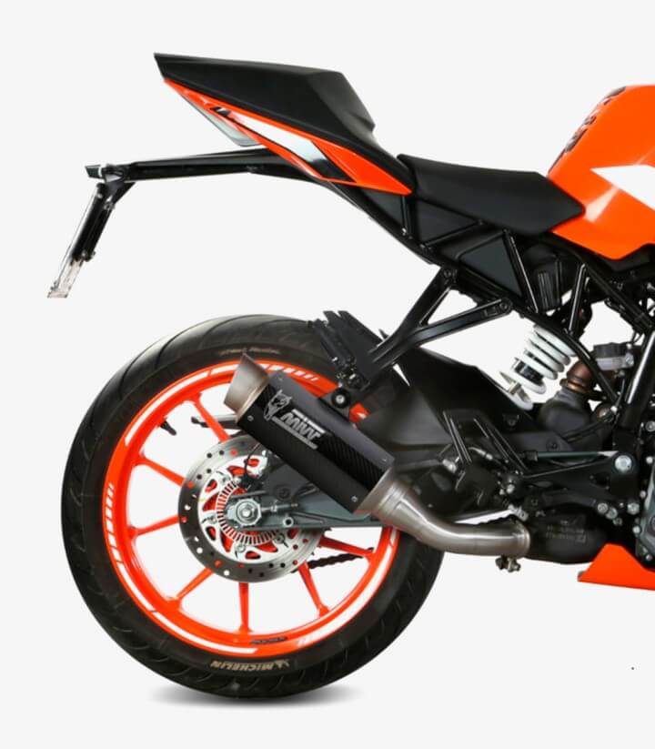 Escape MIVV GP PRO Carbono para KTM 125 / 390 Duke / RC (17-21) KT.019.L2P