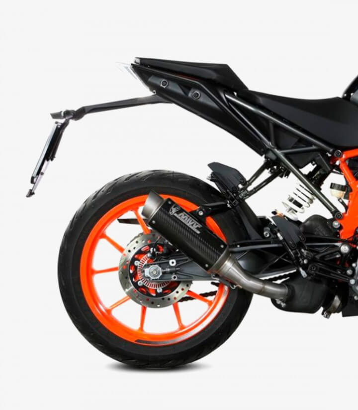 MIVV GP PRO Auspuff Carbon für KTM 125 Duke (21-23), 390 Duke (21-25) KT.025.L2P