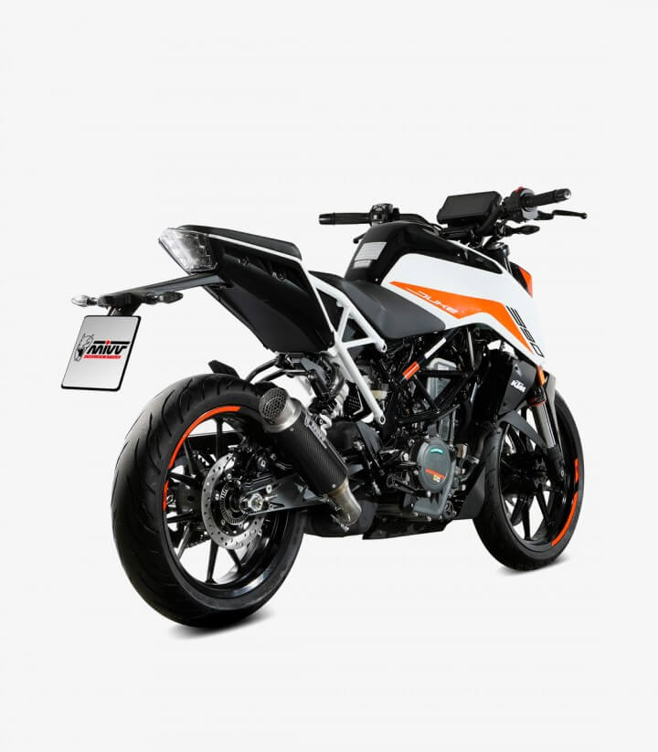MIVV GP PRO Auspuff Carbon für KTM 125 Duke (21-23), 390 Duke (21-25) KT.025.L2P