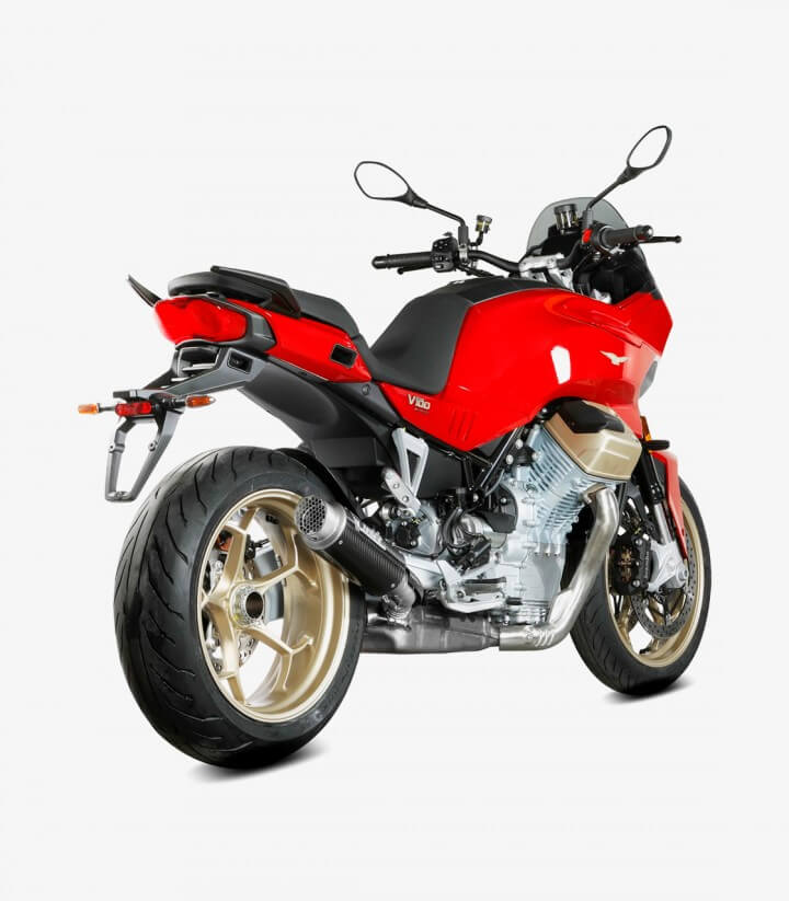 MIVV GP PRO Auspuff Carbon für Moto Guzzi V100 Mandello (22-25) M.015.L2P