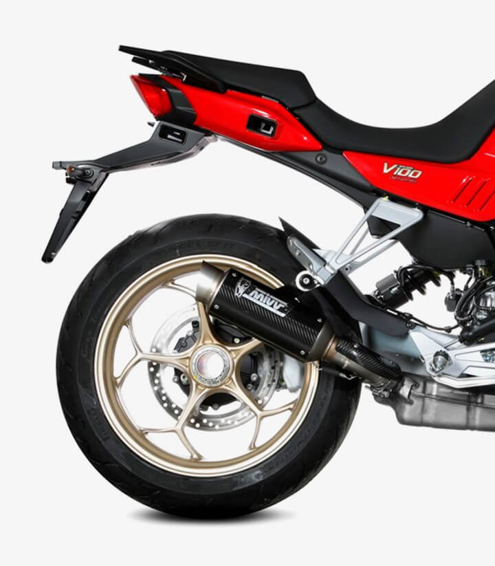 Escape MIVV GP PRO Carbono para Moto Guzzi V100 Mandello (22-25) M.015.L2P