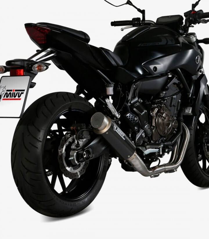 MIVV GP PRO Auspuff Carbon für Yamaha MT-07 (14-24) Y.045.L2P