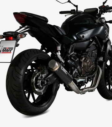 MIVV GP PRO Exhaust Carbon for Yamaha MT 07 / FZ 07 (14-24) Y.045.L2P