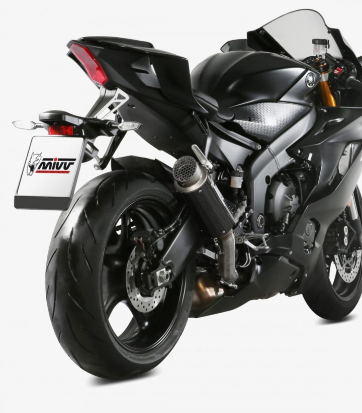 Escape MIVV GP PRO Carbono para Yamaha YZF R6 (17-21) Y.063.L2P