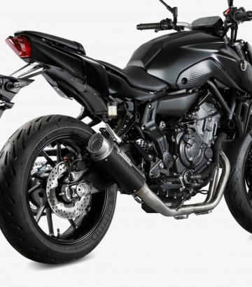 MIVV GP PRO Exhaust Carbon for Yamaha MT 07 / FZ 07 (21-24) Y.065.L2P