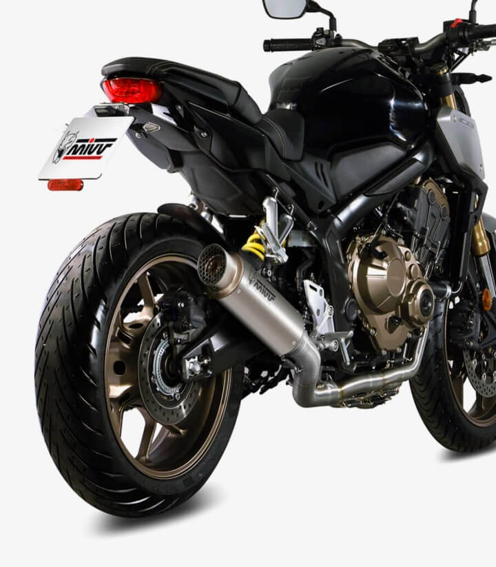 Escape MIVV GP PRO Titanio para Honda CB/R 650 R (19-23) H.072.L6P