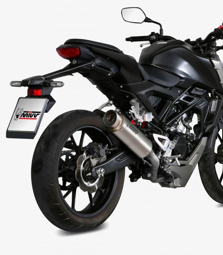 Escape MIVV GP PRO Titanio para Honda CB 125 R (18-20) H.074.L6P
