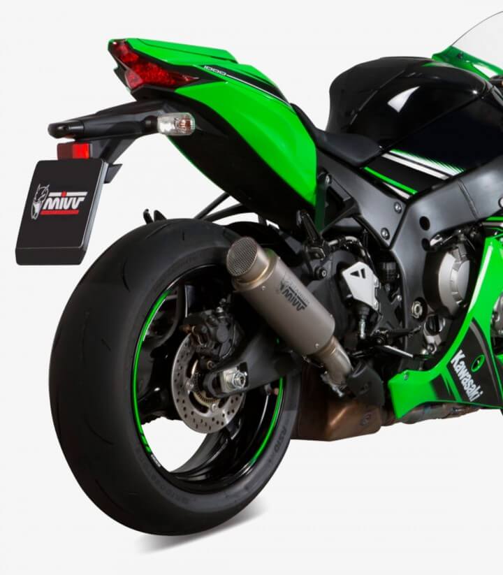 MIVV GP PRO Auspuff Titan für Kawasaki Ninja ZX-10R/RR (16-25) K.042.L6P
