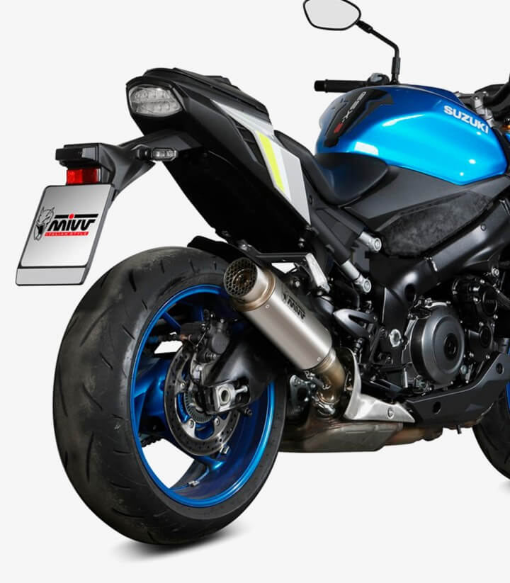 MIVV GP PRO Auspuff Titan für Suzuki GSX-S1000/F (21-26), GSX-S950 (21-24) S.059.L6P