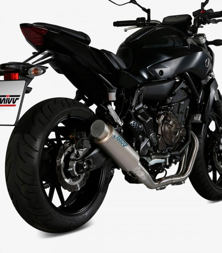 Escape MIVV GP PRO Titanio para Yamaha MT 07 / FZ 07 (14-24) Y.045.L6P