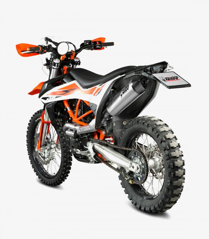 MIVV STR-1 Exhaust Stainless Steel for KTM 690 Enduro R / SMC R (19-23) M.KT.031.LXC