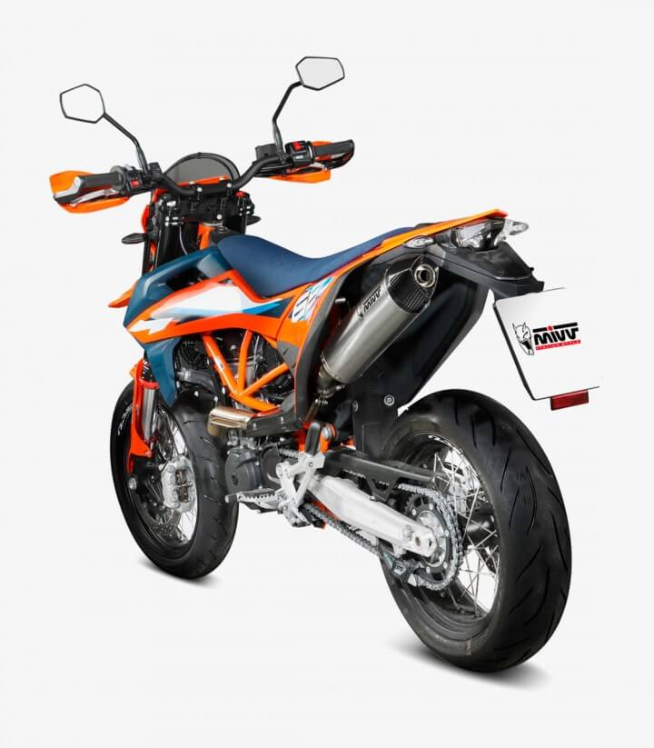 MIVV STR-1 Auspuff Stahl für KTM 690 Enduro R/SMC R (21-24) M.KT.032.LXC
