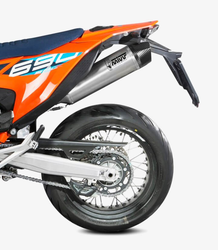 MIVV STR-1 Auspuff Stahl für KTM 690 Enduro R/SMC R (21-24) M.KT.032.LXC