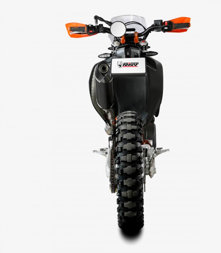 MIVV STR-1 Auspuff Schwarz für KTM 690 Enduro R (19-23), 690 SMC R (19-23) M.KT.031.LXBC