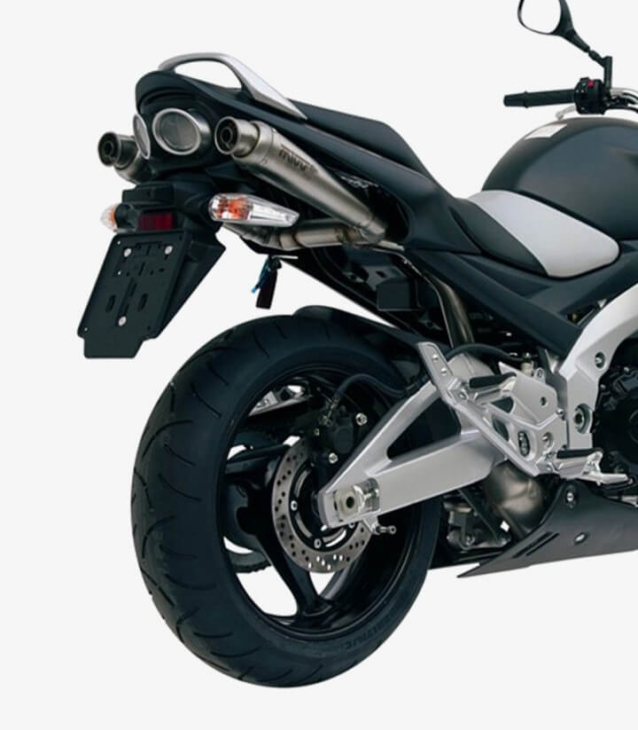 Auspuff MIVV X-Cone Stahl für Suzuki GSR 600 (06-10) US.020.LC1