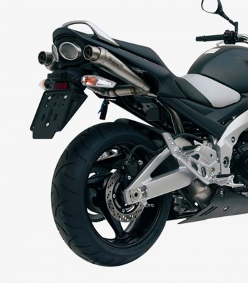 Auspuff MIVV X-Cone Stahl für Suzuki GSR 600 (06-10) US.020.LC1