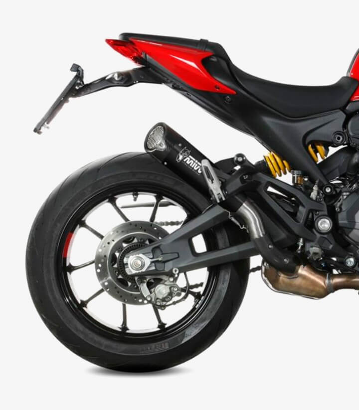 Auspuff MIVV X-M5 Schwarz für Ducati Monster 937 (21-25) D.048.LC5B