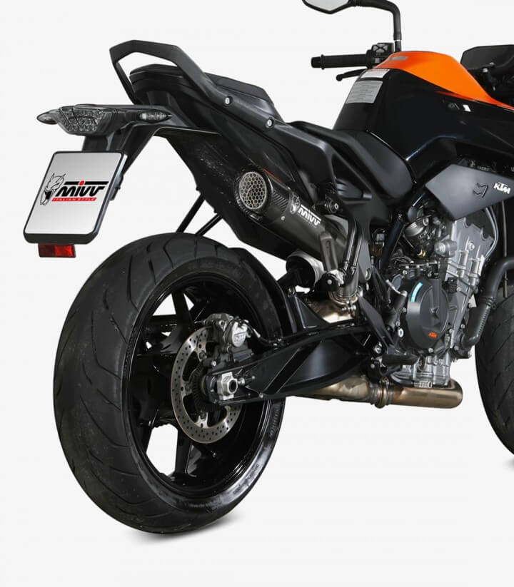 Auspuff MIVV X-M5 Schwarz für KTM 790 Duke (18-26), 890 Duke (20-25) KT.020.LC5B