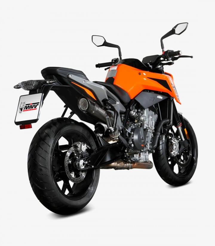 Auspuff MIVV X-M5 Schwarz für KTM 790 Duke (18-26), 890 Duke (20-25) KT.020.LC5B