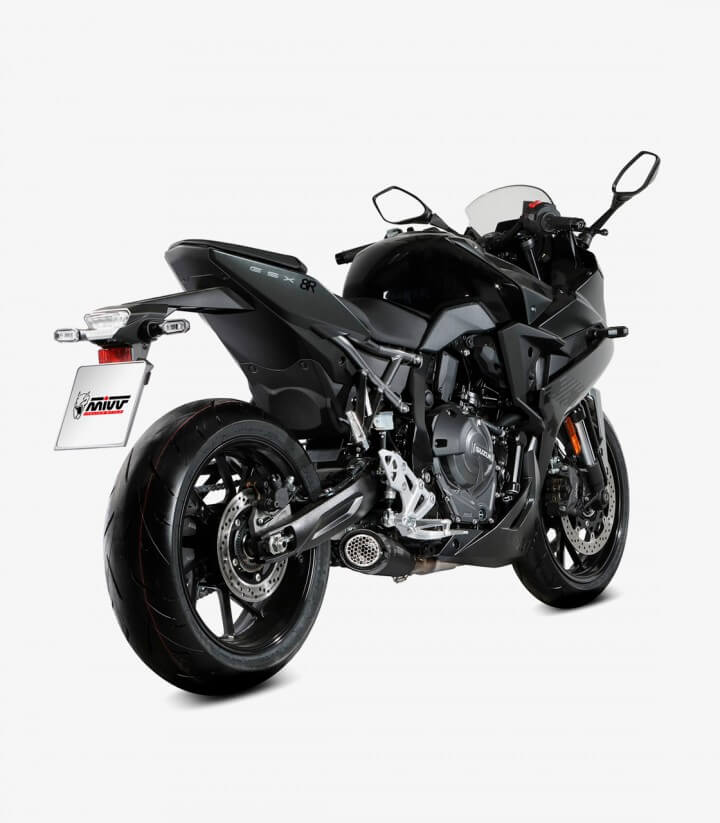 Auspuff MIVV X-M5 Schwarz für Suzuki GSX-8R (24), GSX-8S (22-25), SV 650 S (24) S.062.SC5B