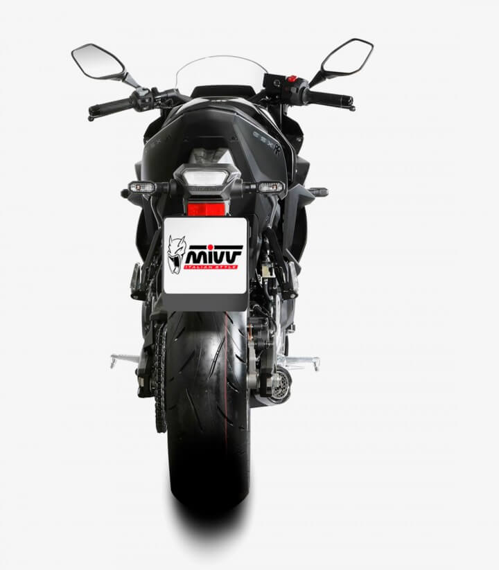 Auspuff MIVV X-M5 Schwarz für Suzuki GSX-8R (24), GSX-8S (22-25), SV 650 S (24) S.062.SC5B