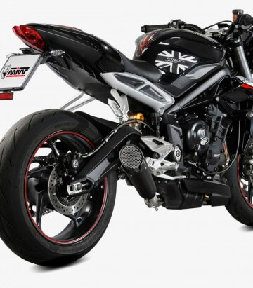 Auspuff MIVV X-M5 Schwarz für several Triumph models T.019.SC5B