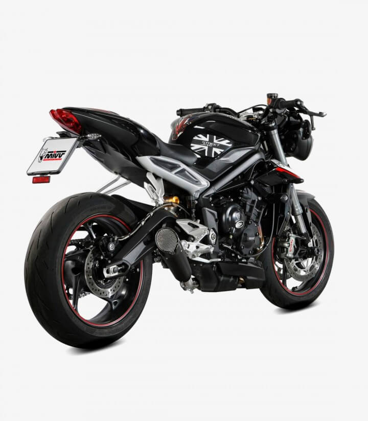 Auspuff MIVV X-M5 Schwarz für several Triumph models T.019.SC5B