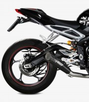 Escape MIVV X-M5 Negro para Triumph Street Triple 660 / 765 R/S/RS (17-25) T.019.SC5B