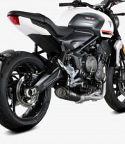 MIVV X-M5 Exhaust Black for Triumph Tiger Sport 660 / Trident 660 (21-25) T.022.SC5B