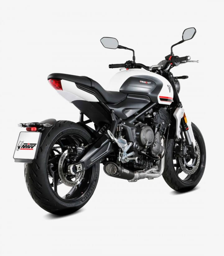 Auspuff MIVV X-M5 Schwarz für Triumph Tiger 1050 Sport (22-24), Tiger Sport 660 (21-24), Trident 660 (21-25) T.022.SC5B