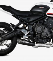 MIVV X-M5 Exhaust Black for Triumph Tiger Sport 660 / Trident 660 (21-25) T.022.SC5B